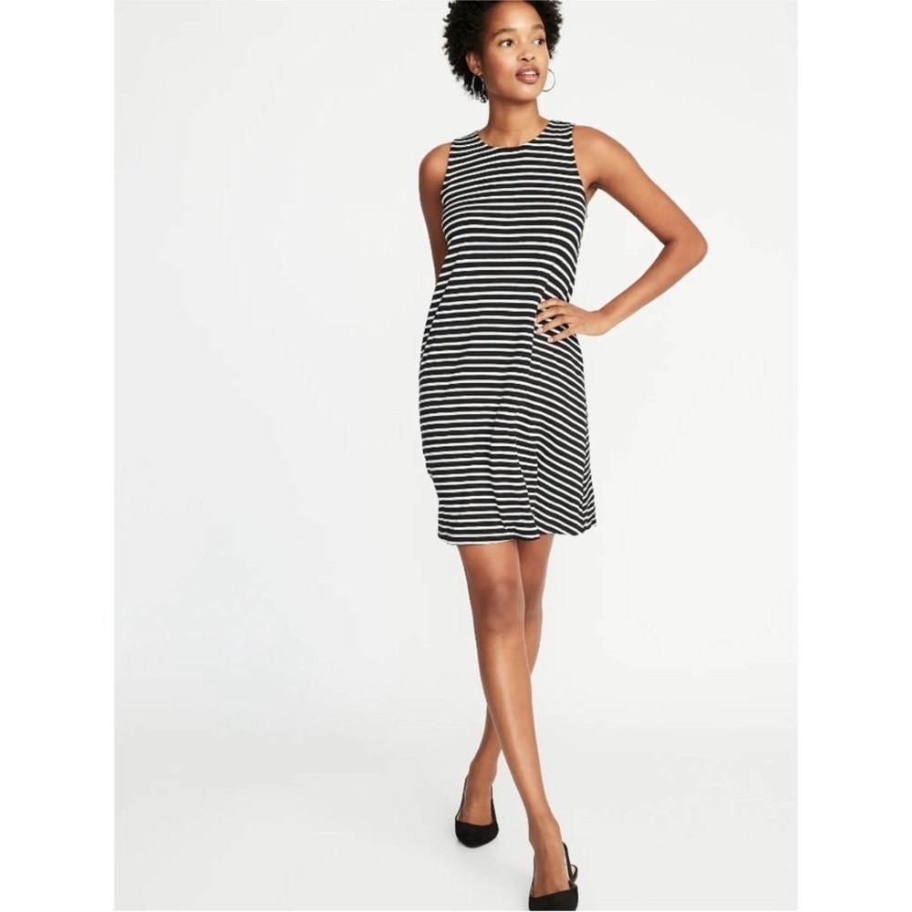 NWT Old Navy Striped Knit Mini Dress